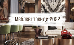 Сучасні меблі 2022: тенденції, стиль, матеріали.