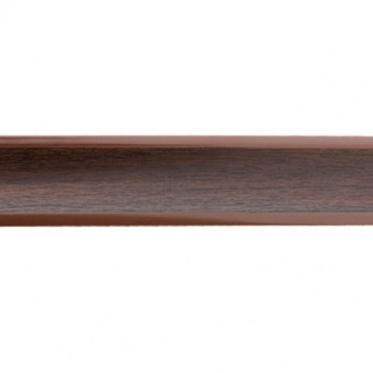 Плінтус на стільницю El-Mech-Plast 26 горіх темний 3 м - 0