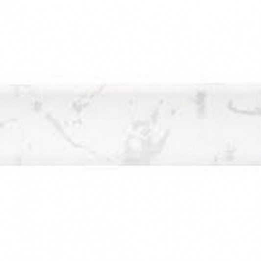 Плінтус на стільницю El-Mech-Plast 83 мармур білий 3 м - 0
