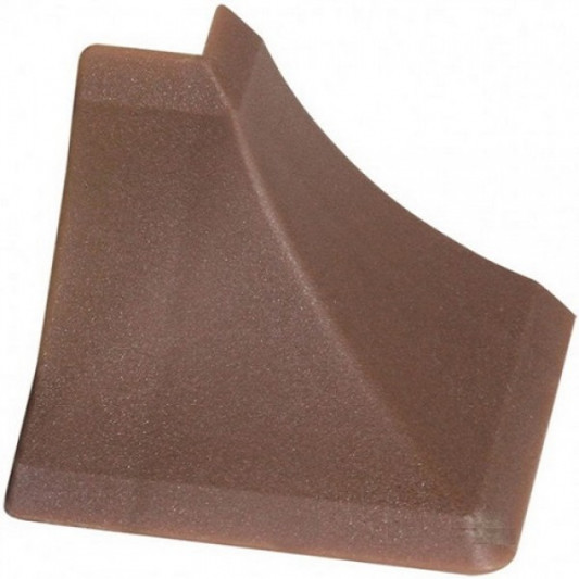 Кут на плінтус El-Mech-Plast зовнішній 60 темно коричневий - 0