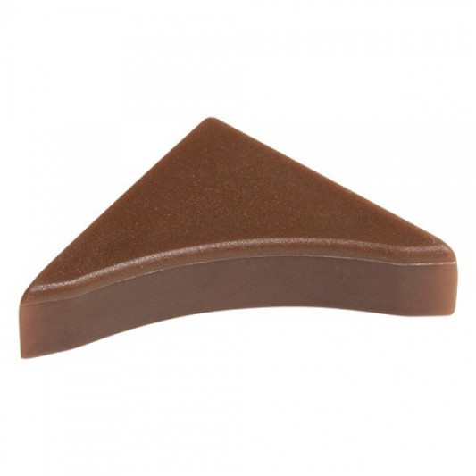 Заглушка на плінтус El-Mech-Plast кольорова 53 горіх темний - 0