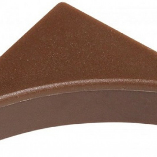 Заглушка на плінтус El-Mech-Plast кольорова 60 темно коричневий - 0