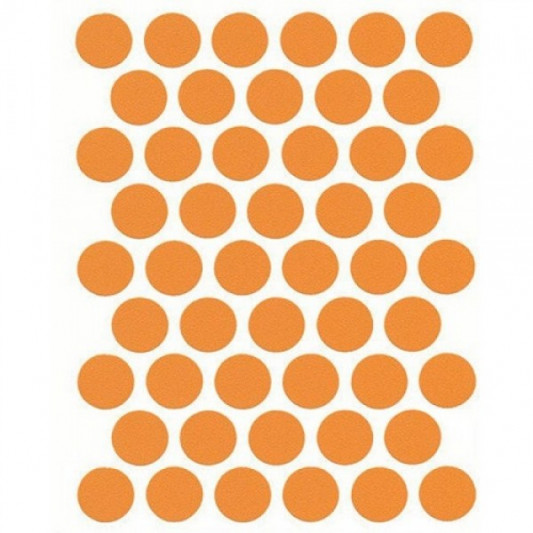 Заглушка конфирмата самоклеющаяся оранж 5292 - 0