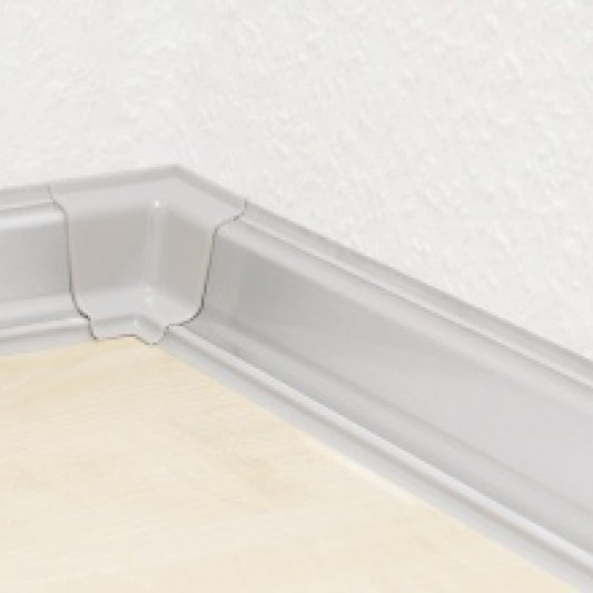 Кут на відбортовку 127 Rehau внутрішній 90° металік - 0