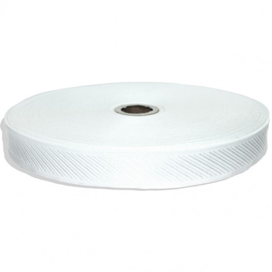 Тасьма матрацна 40 мм (100 м) біла - 1