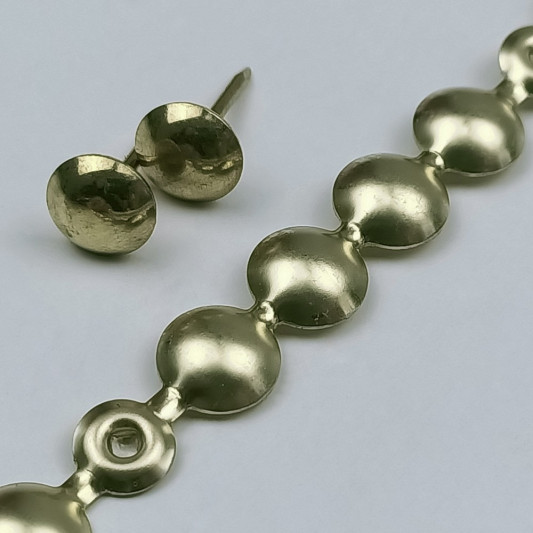 Цвяхова стрічка Ø9,5 золото - 1