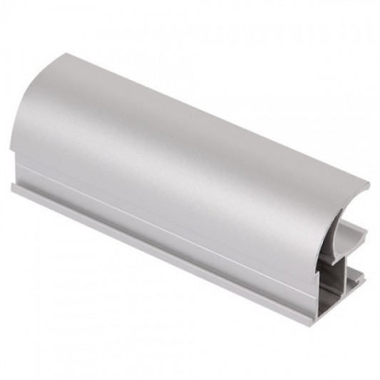 Алюминиевая раздвижная система профиль вертикальный открытый серебро 4700 - 0