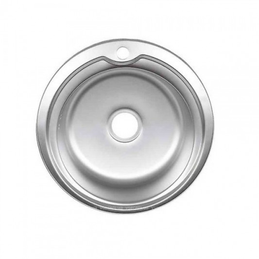 Мийка 49 кругла врізна декор Valeso - 0