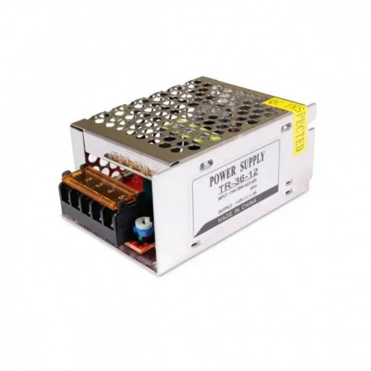 Блок живлення OEM DC12 36W 3А TR-36 - 0