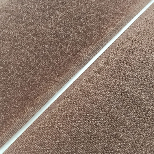 Липучка 20 мм коричневий №299 - 0