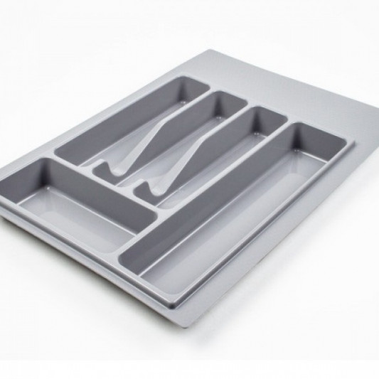 Лоток для столових приладів 390×490 Volpato сірий - 0