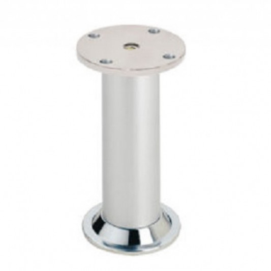 Ніжка меблева регульована NA 10C00 Н=100 RN основа хром - 0