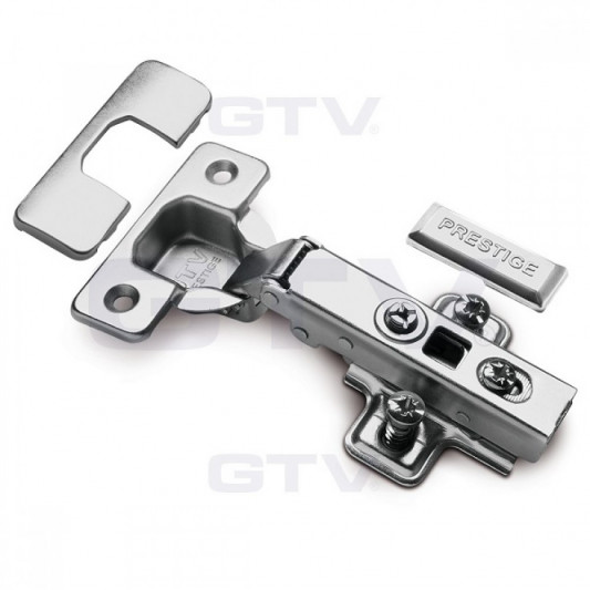 Завіса GTV накладна з доводчиком Clip-on H=0 Prestige - 0