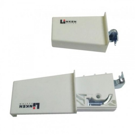 Навіс меблевий регульований Linken System білий з заглушками - 0