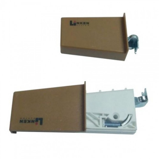 Навіс меблевий регульований Linken System світло-коричневий з заглушками - 0