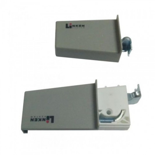 Навіс меблевий регульований Linken System сірий з заглушками - 0