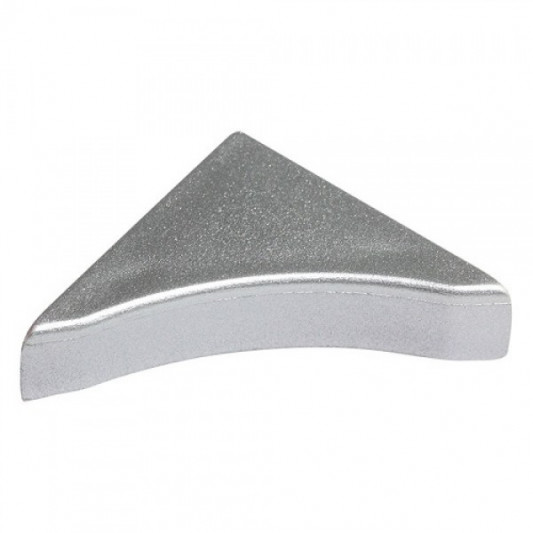 Заглушка на плінтус El-Mech-Plast 110 алюміній - 0