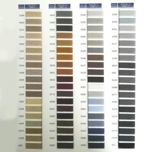 Нитка 10 Р 9510 750 м бордовий - 2