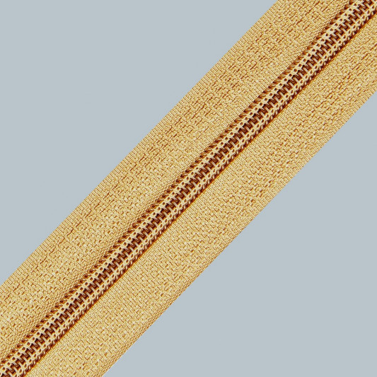 Блискавка Т-5 бежевий №308 + 200 бігунків - 0