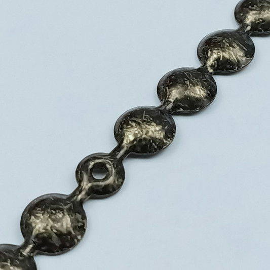 Цвяхова стрічка Ø11 старе золото - 0