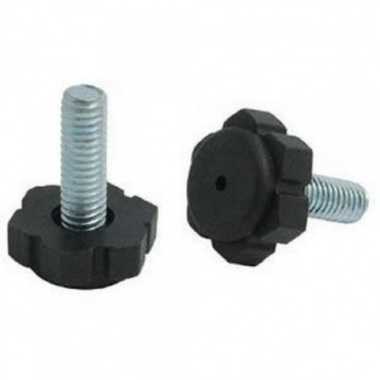 Ніжка меблева регульована М6 посилена - 0