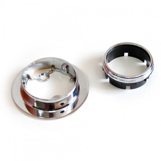 Z-181-211 Ø50 кріплення на торець (нижнє кріплення труби) хром - 0