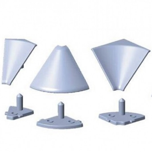 Заглушка на отбортовку Турция универсальная серая - 0