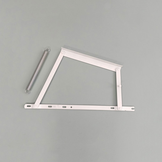 Ліжковий Ч білий з пружинами - 1