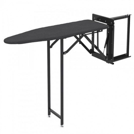 Прасувальна дошка Starax для гардеробу (150-340х1480) антрацит S-6611-A - 0