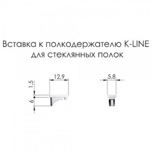 K-Line вставка прозора - 1