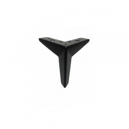 Ніжка меблева В 301 Н=155 чорний хром - 0