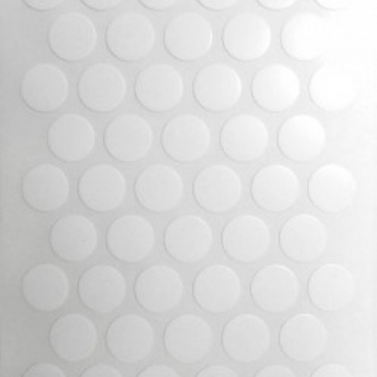 Заглушка конфірмату самоклеюча біла гладка 1120 - 0