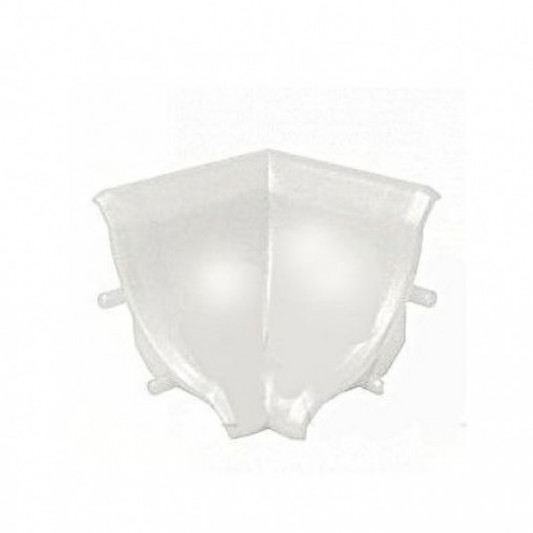 Кут на плінтус "Korner" внутрішній lb15 білий 600 - 0