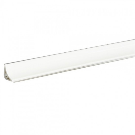 Плінтус Korner LB15 білий блиск 6056 (600) 3000 - 0