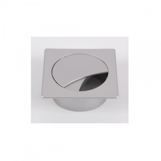 Заглушка для дроту 74×74 алюм - 1