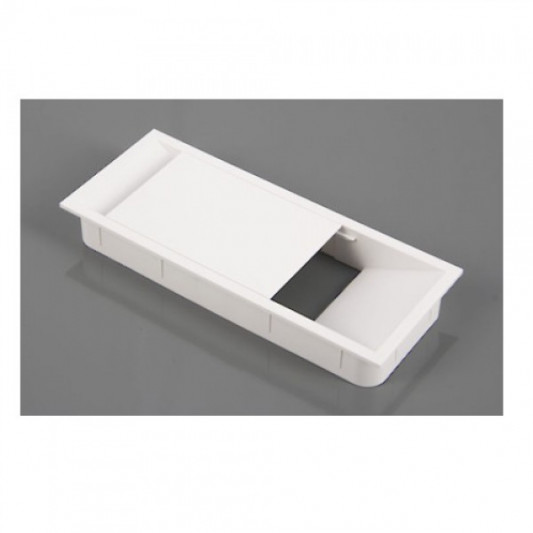 Заглушка для дроту 150×62 біла - 1