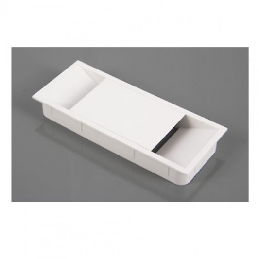 Заглушка для дроту 150×62 біла - 2