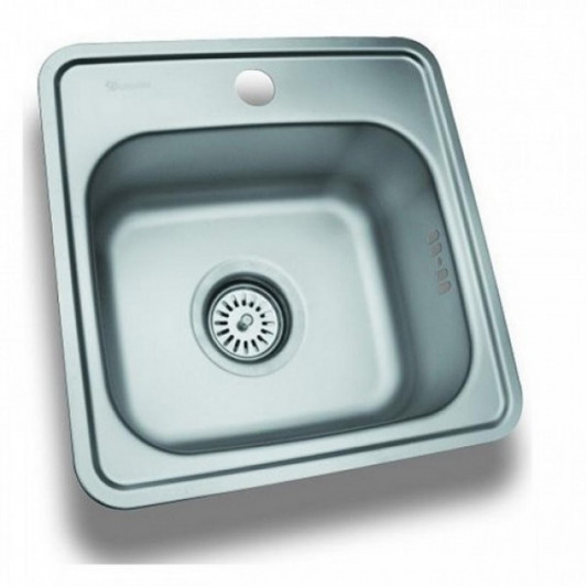 Мийка 78×48 врізна сатин прямокутна Platinum - 0