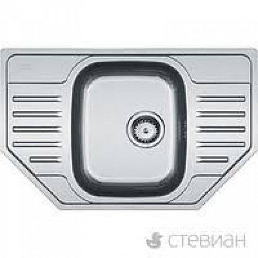 Мийка 78×51 кутова сатин Platinum - 0