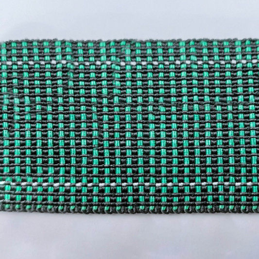 Пас гумовий 55% 50 мм (90 м) зеленый - 1