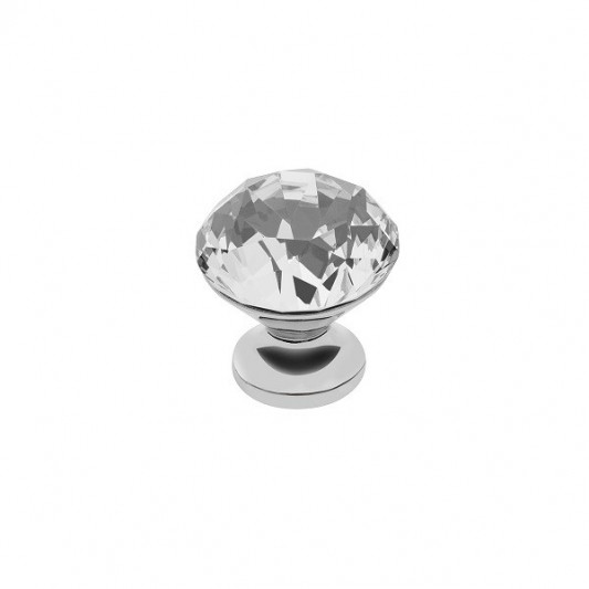 Ручка GTV Crystal Palace CRPB d 30 хром-білий кристал - 0