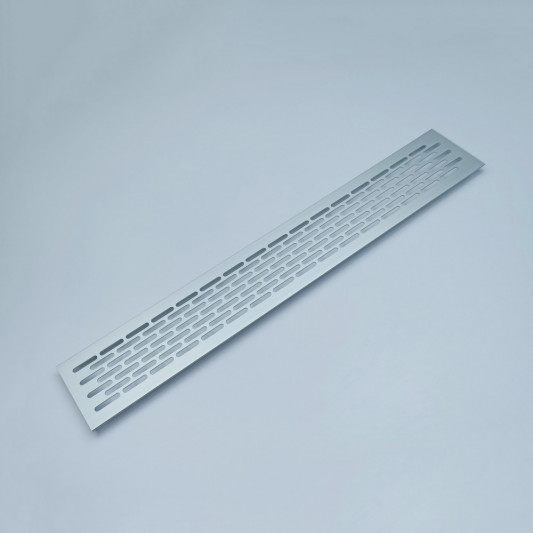 Решітка вентиляційна 484х60 алюміній шахматка GTV - 0