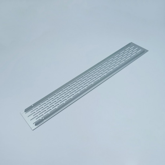 Решітка вентиляційна 484х60 алюміній шахматка GTV - 1