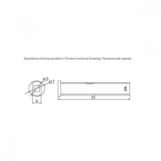 GTV Датчик руху універсальний чорний 3 в 1 - 2