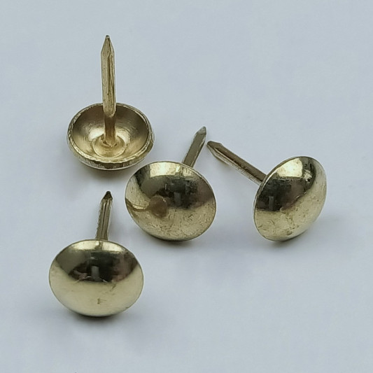 Цвях декоративний Ø11 золото - 0