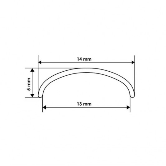 Профиль LED BIOM гибкий L=2.0м комплект, ЛПФ5 5х15 аллюминиевый, рассеиватель матовый - 3