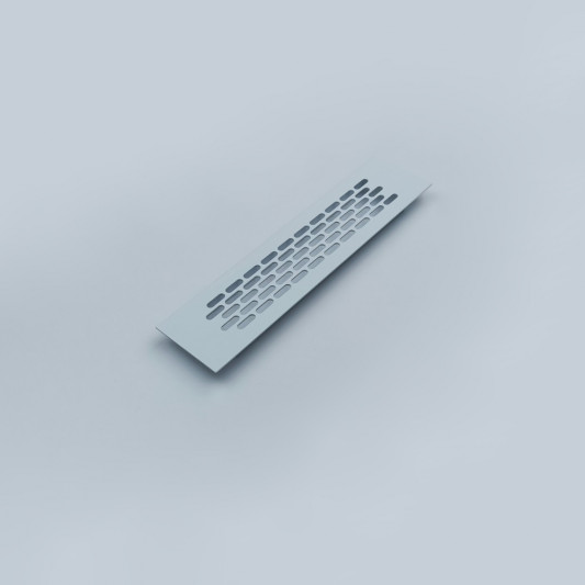 Решітка вентиляційна 245x60 біла шахматка GTV - 0