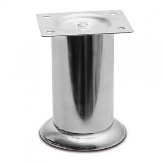 Ніжка меблева T-120 Ø50 H=120 хром - 0