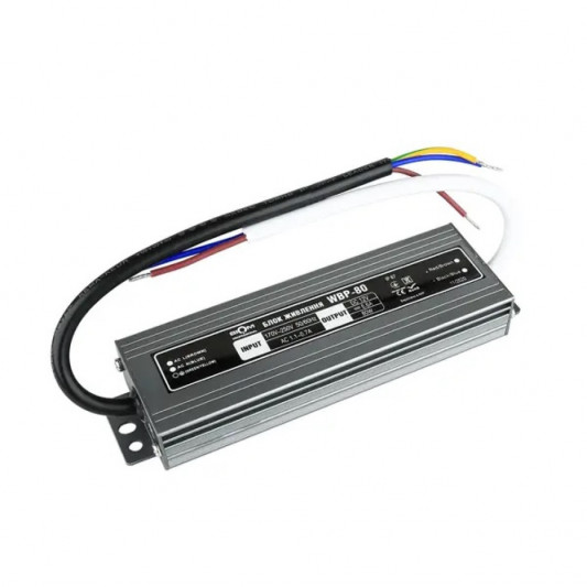 Блок живлення BIOM Professional DC12 80W WBP-80-12 6,6А герметичний - 0