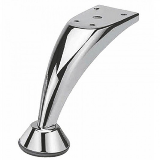 Ніжка меблева NZ 0704 LUX H=120 хром - 0